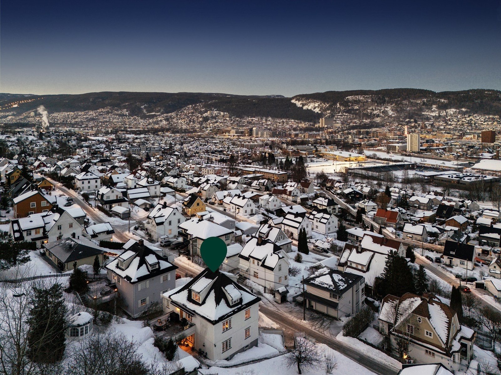 Etablert boligområde med kort vei til de fleste servicetilbud Galleribilde