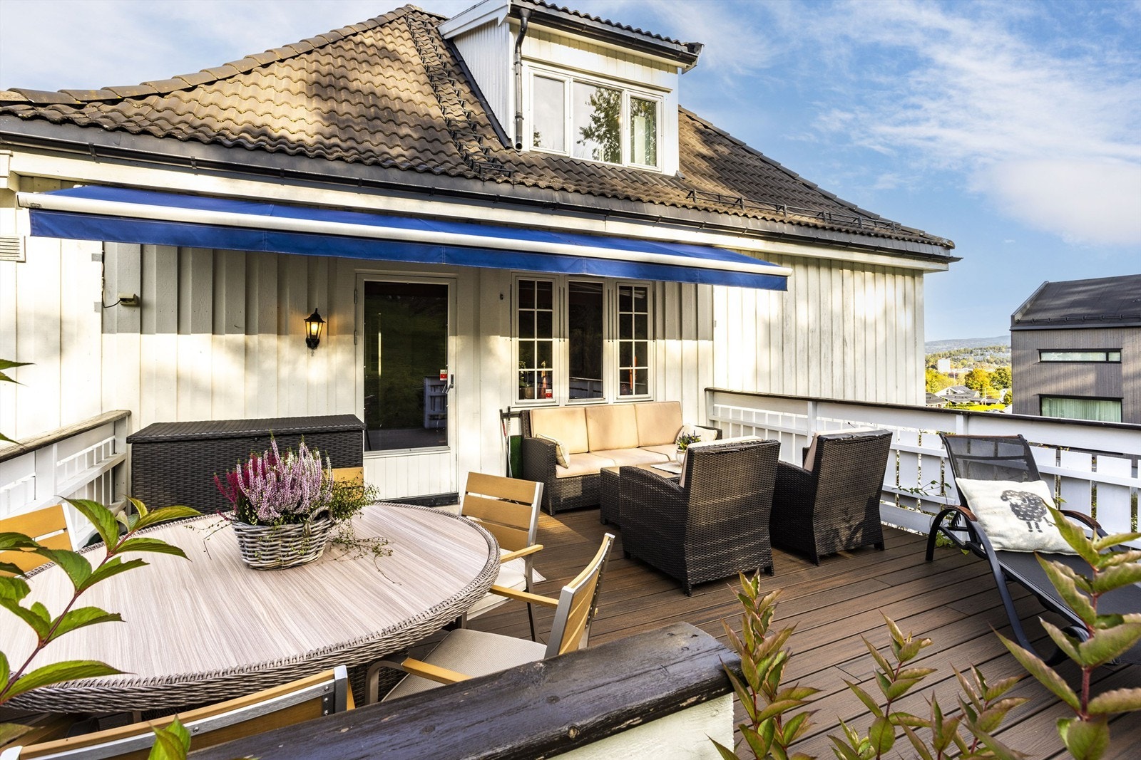 Terrassen har blitt utvidet i senere tid (ikke byggemeldt) Galleribilde