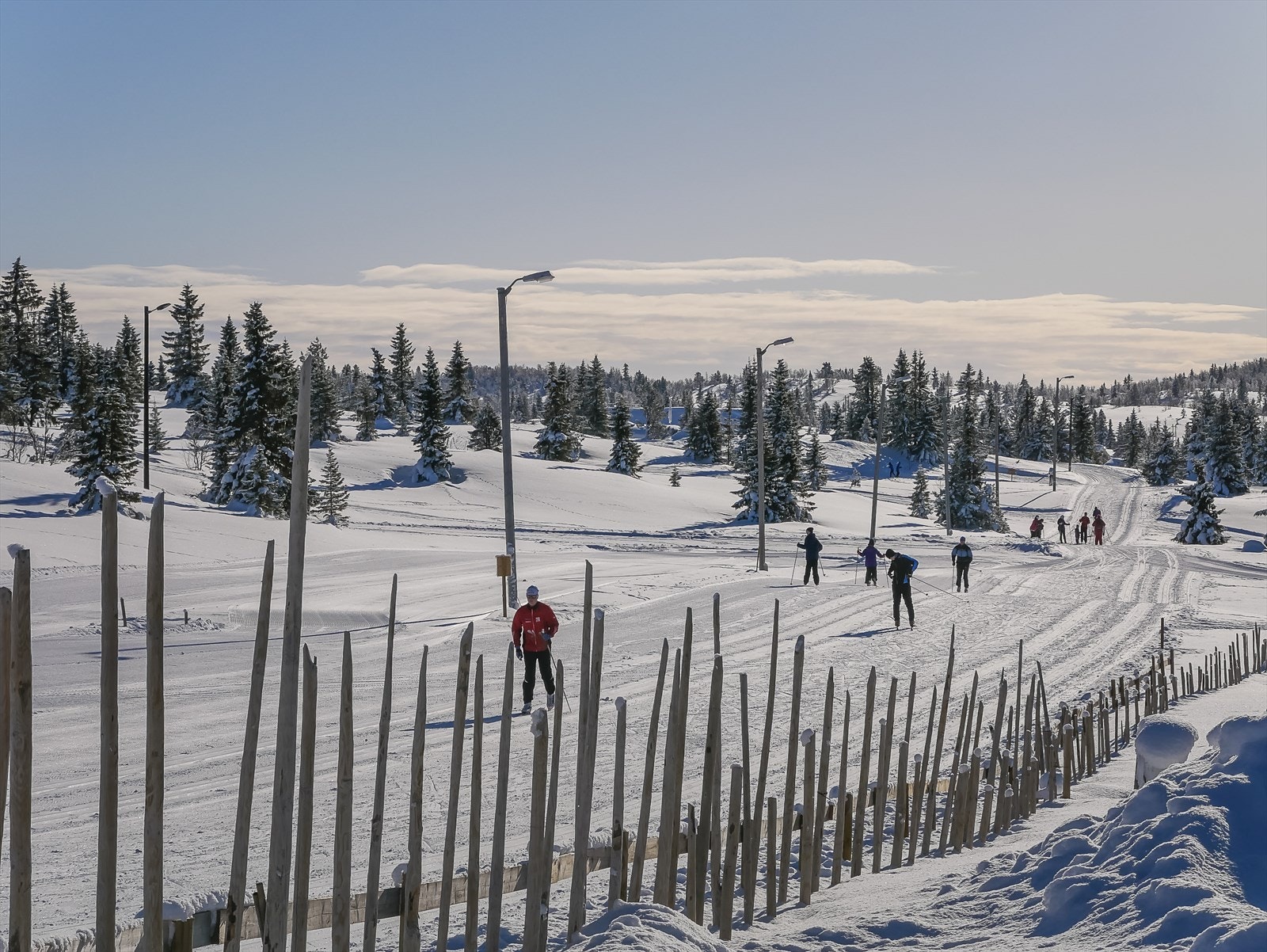 Gålå tilbyr 630 km. med velpreparerte skiløyper. Galleribilde