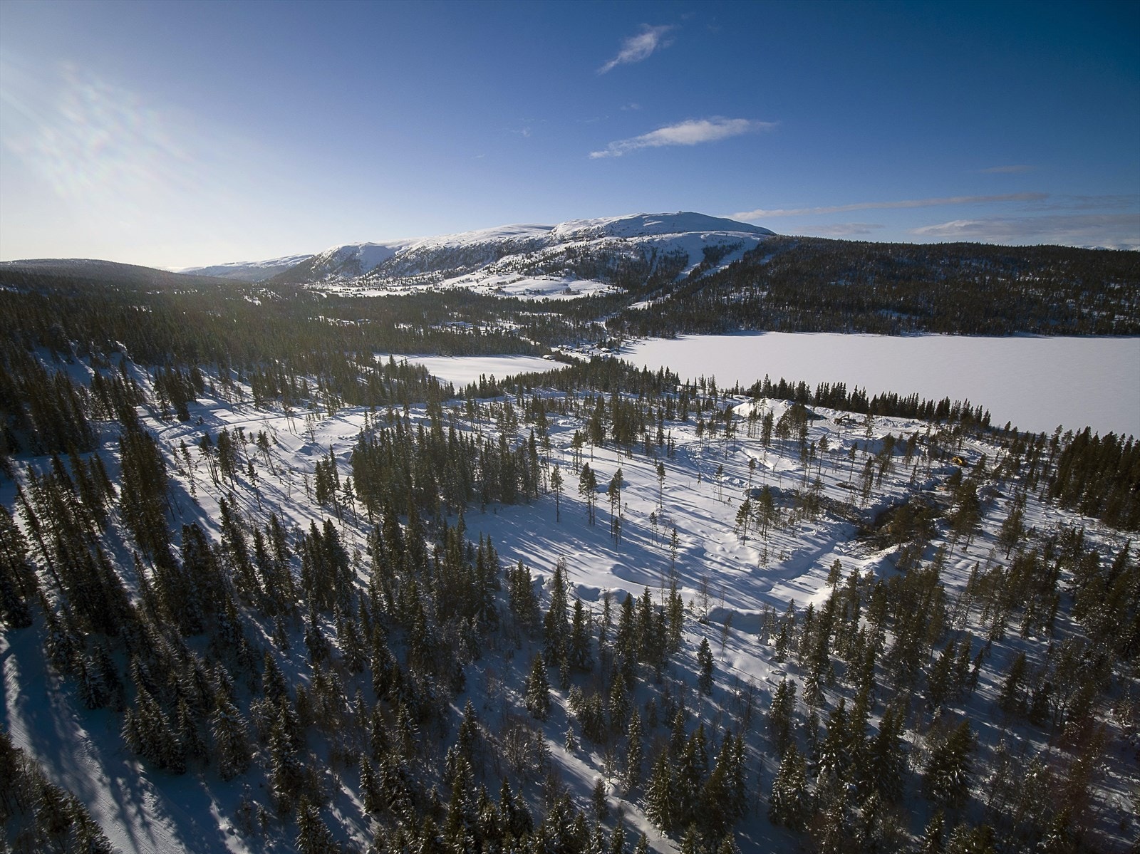 Tilkoblingspunkter for vann og avløp vil være i eller nær tomtegrensene. Galleribilde