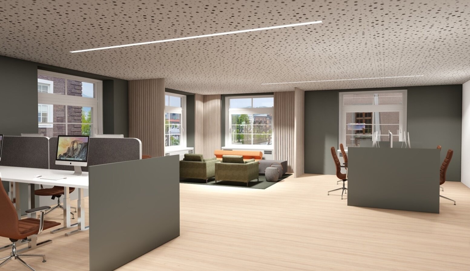 Skisse 2 etg. Starvhusgaten Galleribilde