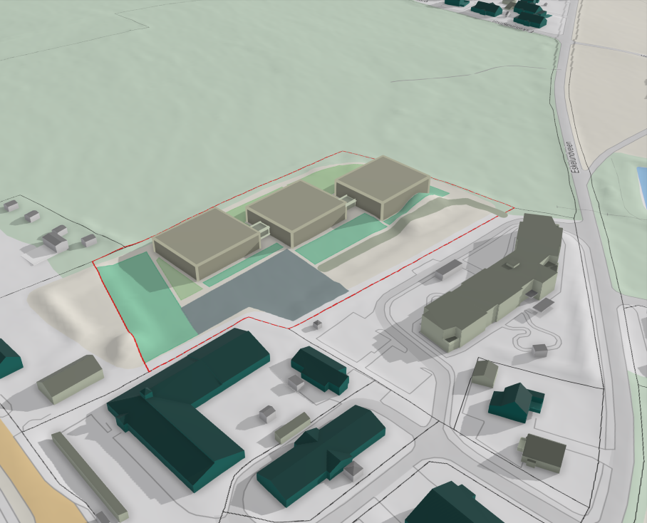 Ryggeveien - 7000 BTA fra nordvest.png Galleribilde