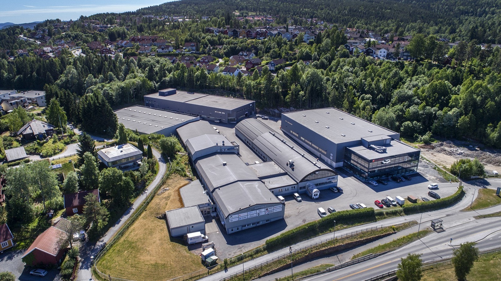 Oversikts bilde - Mølladammen Næringspark Galleribilde