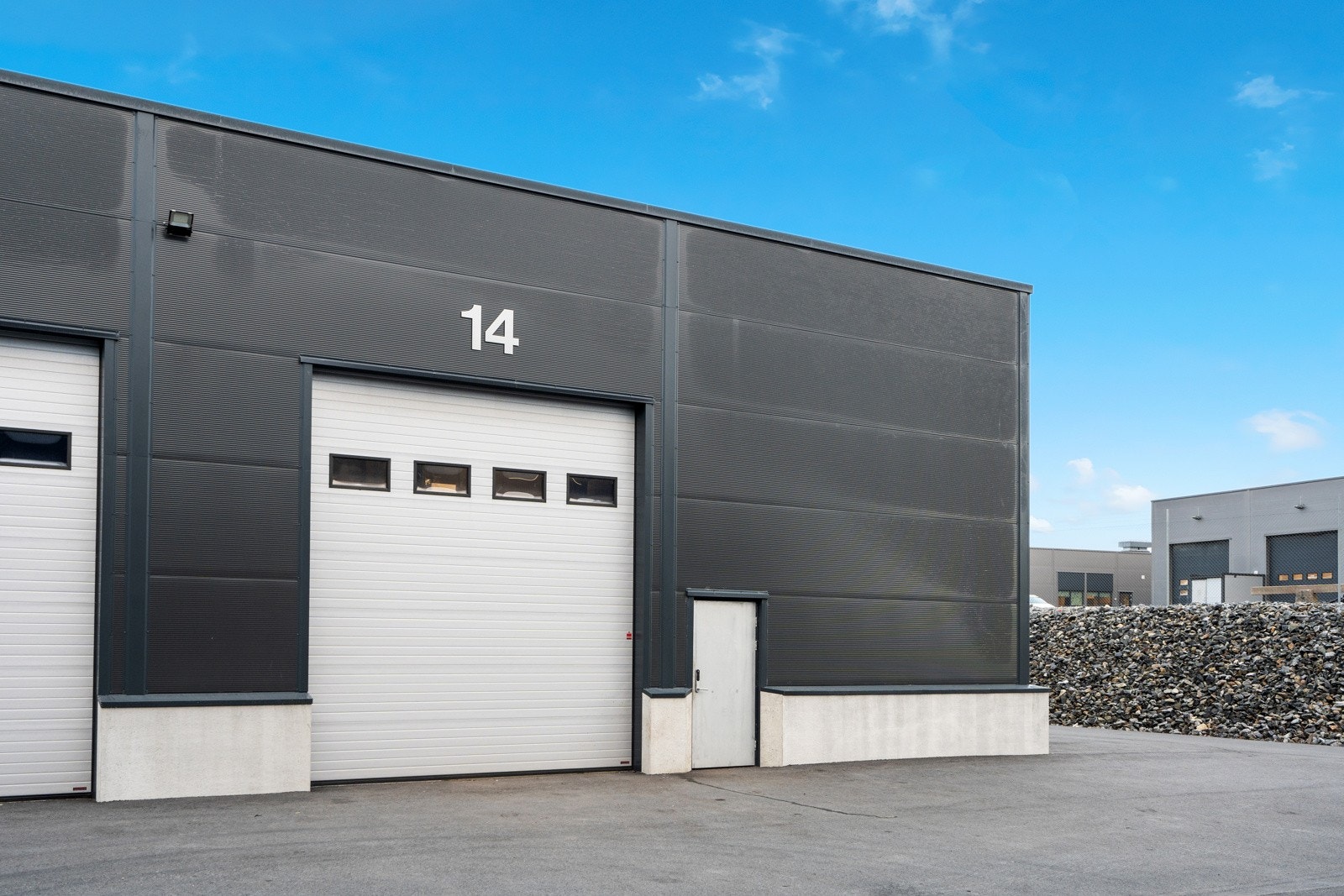 Høykvalitets elektrisk leddheiseport (b x h = 4 × 4,3 m) Galleribilde
