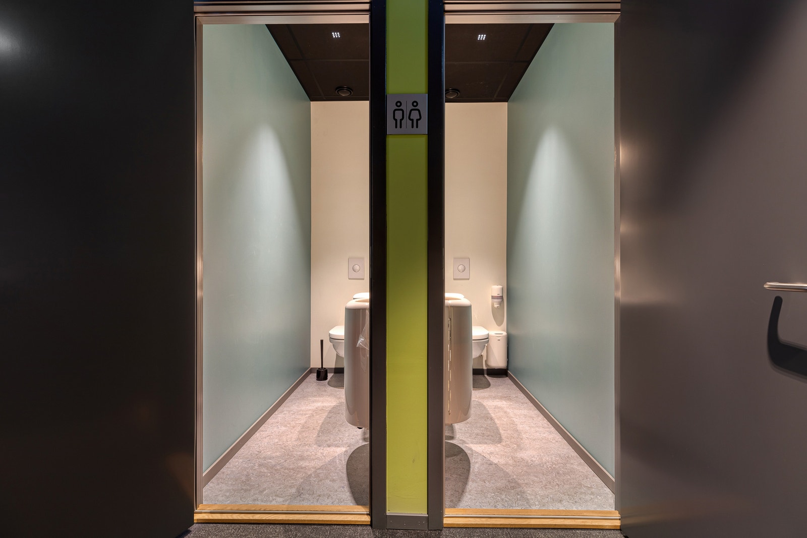 Toaletter tilhørende lokalet ekslusivt. Galleribilde