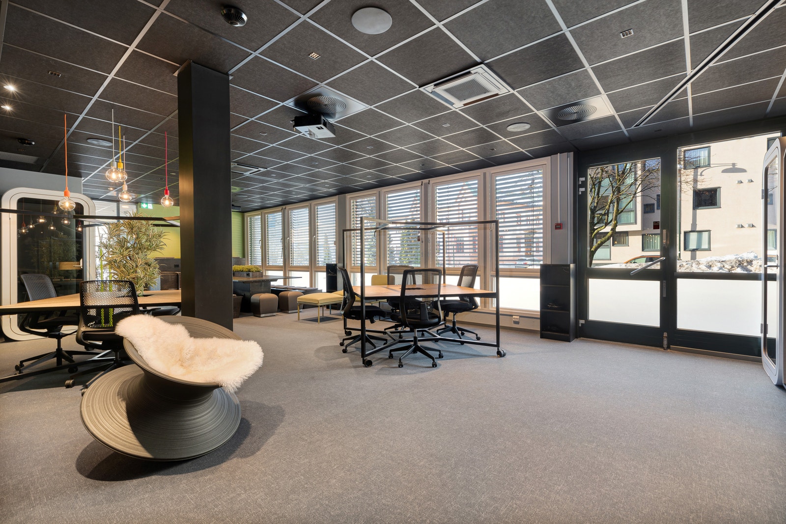 Mulighet for profilering mot gateplan. Galleribilde