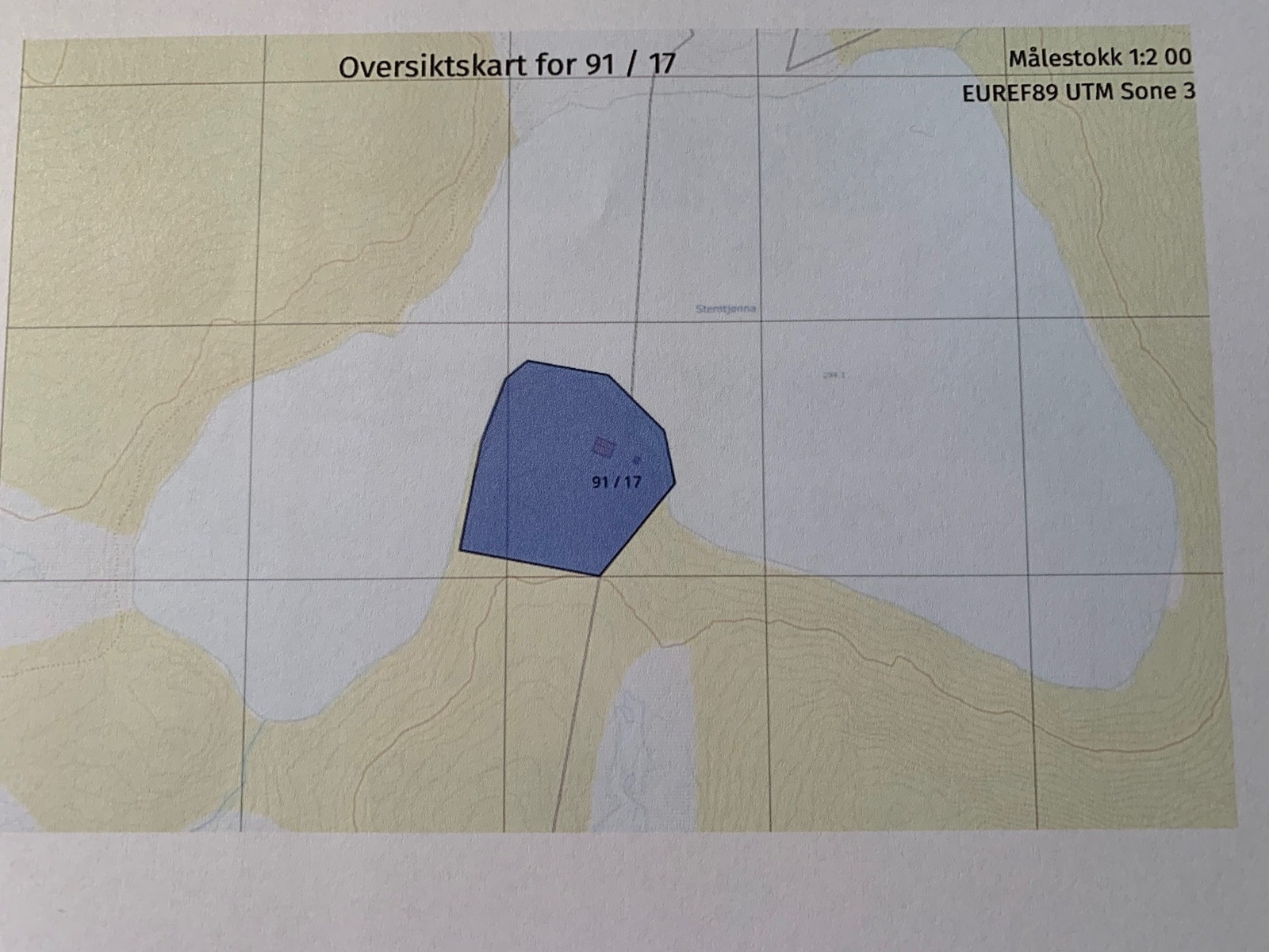 Tomt ved Stemkjønna Galleribilde