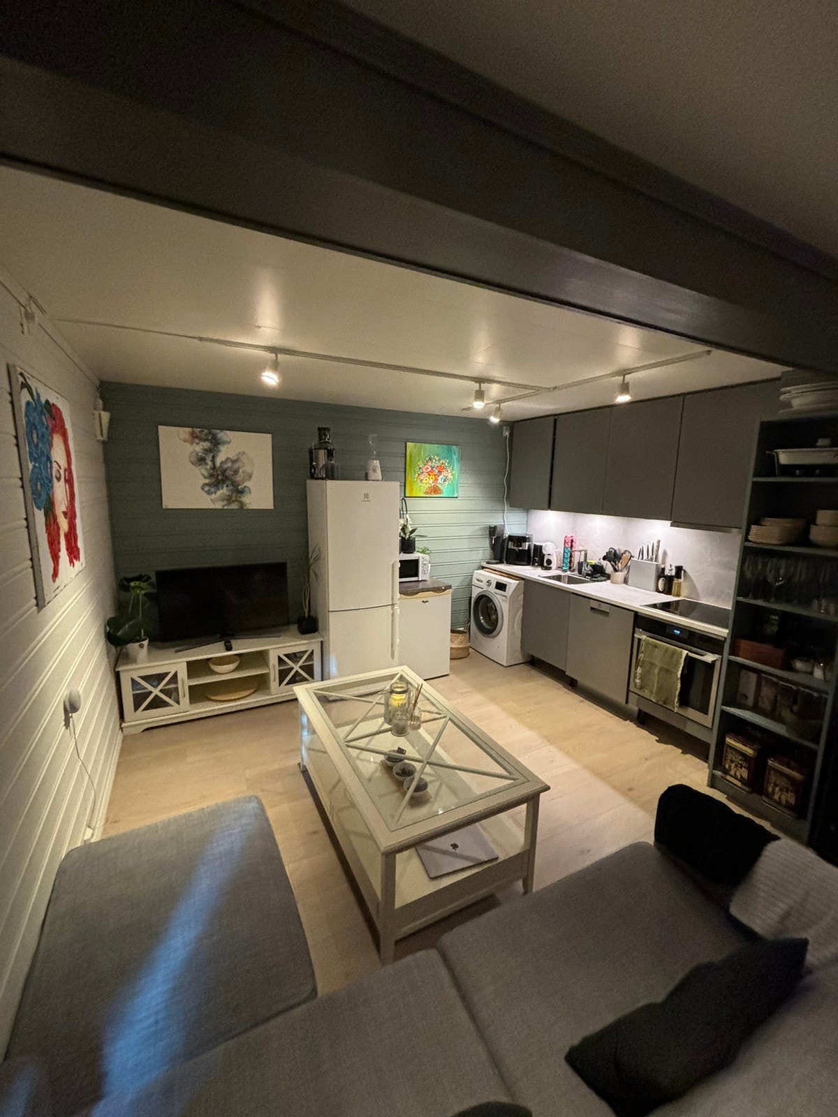 Kjøkken, stue innredet Galleribilde