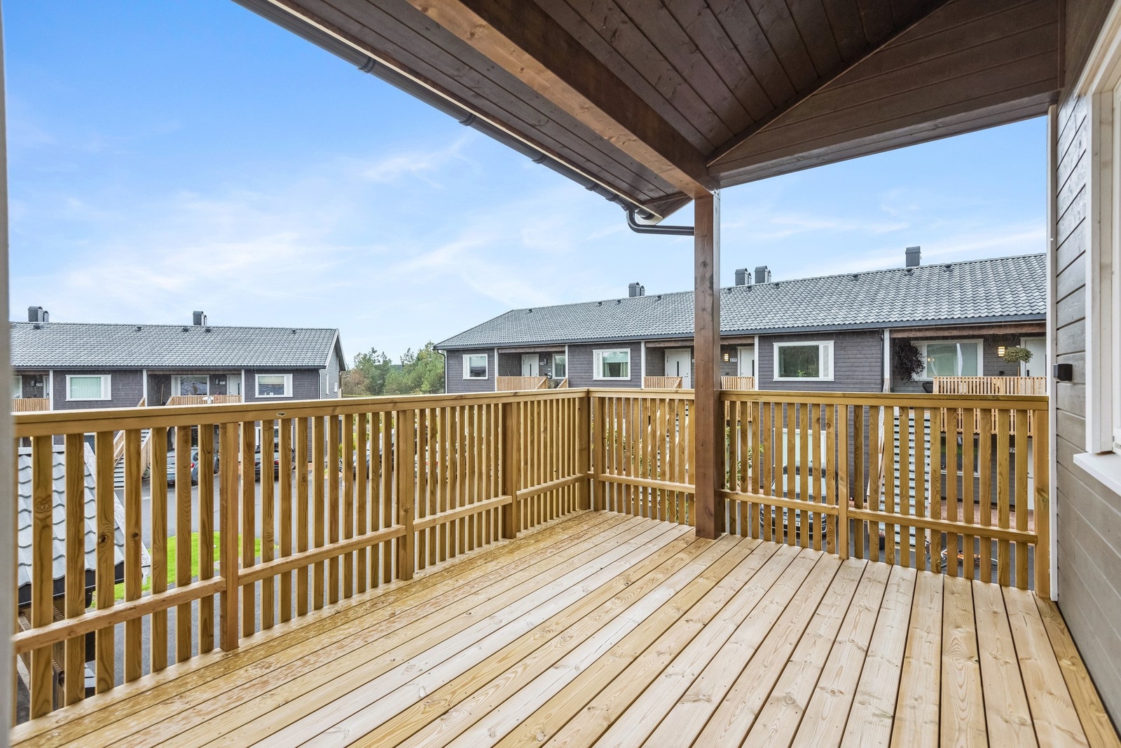Overbygget balkong, om du velger 2.etasje Galleribilde