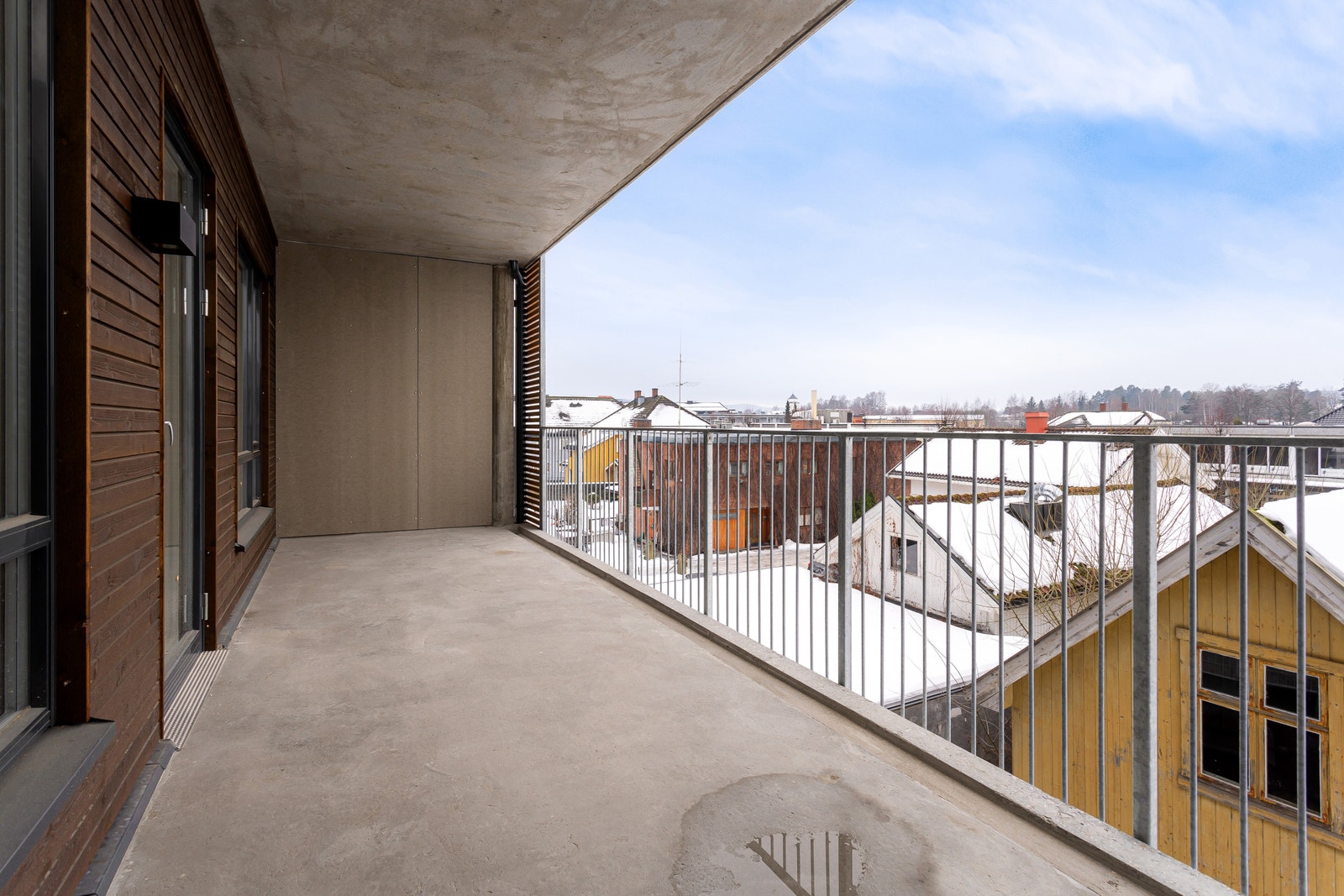 Privat balkong Galleribilde