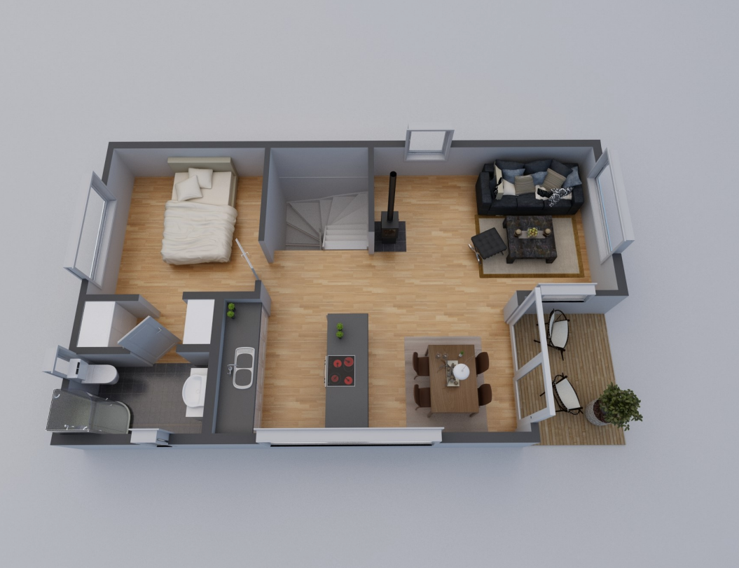 Perspektiv plan 2 Galleribilde