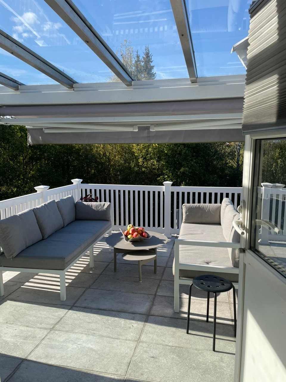 Terrasessen i andre etasje 24 m2. Galleribilde