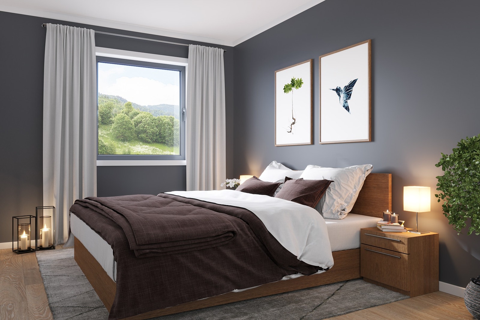 Hovedsoverom Galleribilde