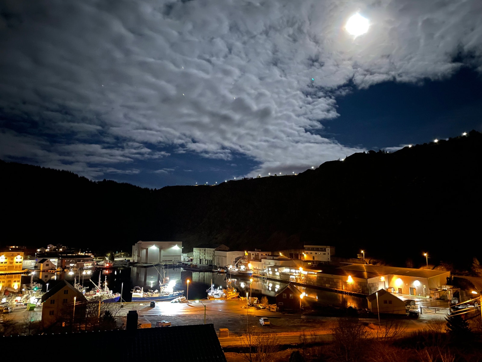 Kveldsutsikt Galleribilde