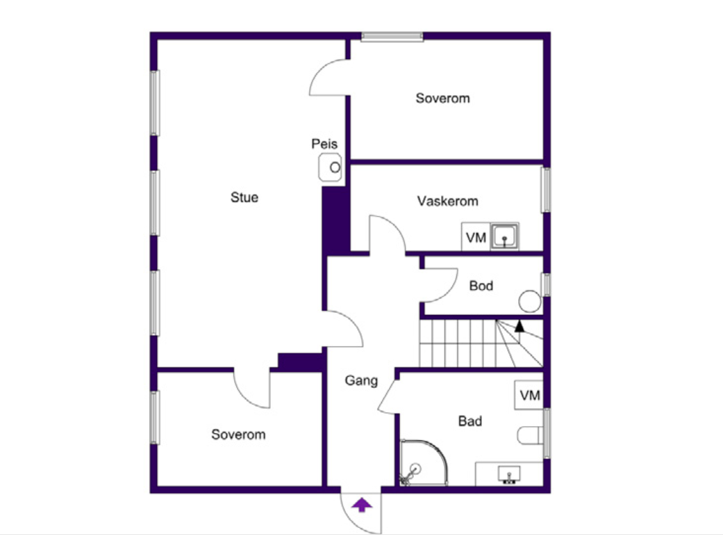 1. Etg/kjeller Galleribilde