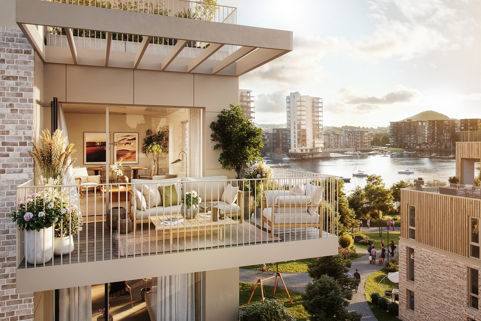 Balkongbilde fra leil. B4007 Galleribilde