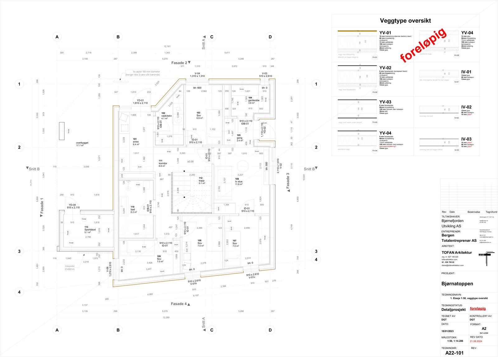Funksjonelle løsninger med gode, lyse rom med en gjennomtenkt plassering på tomten. Galleribilde