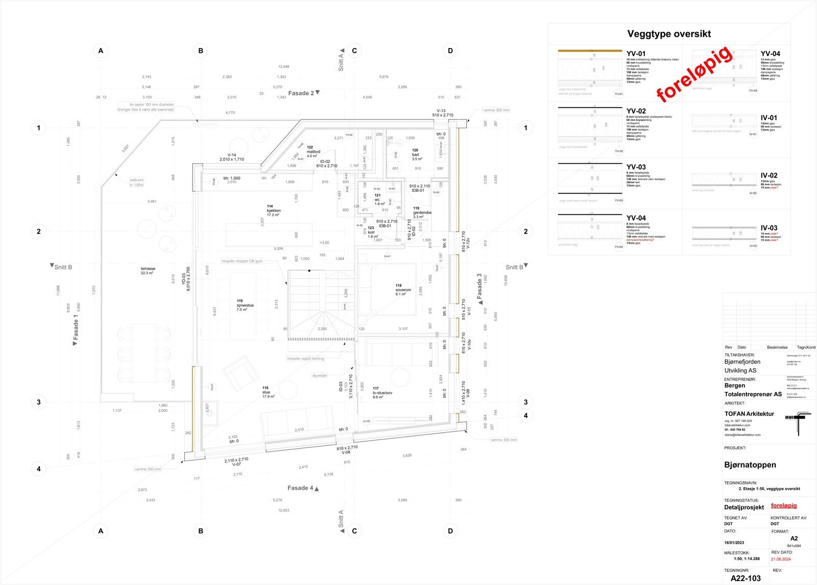 Funksjonelle løsninger med gode, lyse rom med en gjennomtenkt plassering på tomten. Galleribilde