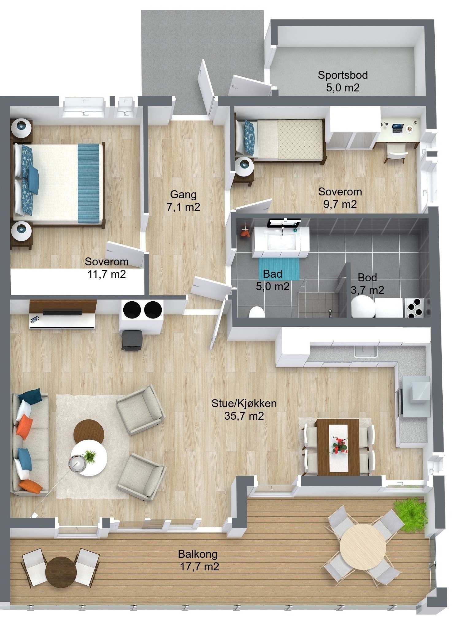 Planillustrasjon Galleribilde