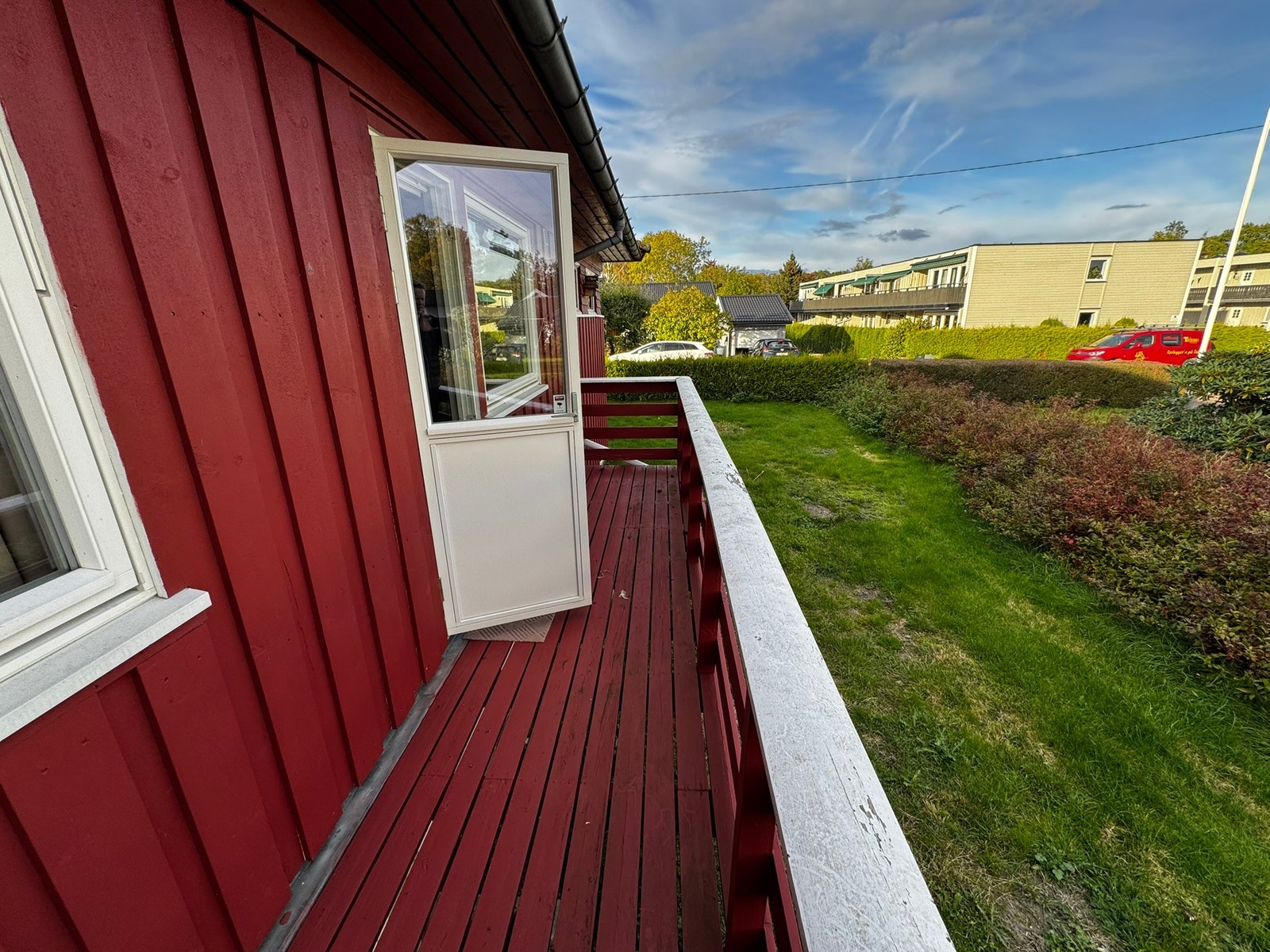 Balkong tilknyttet det ene soverommet Galleribilde