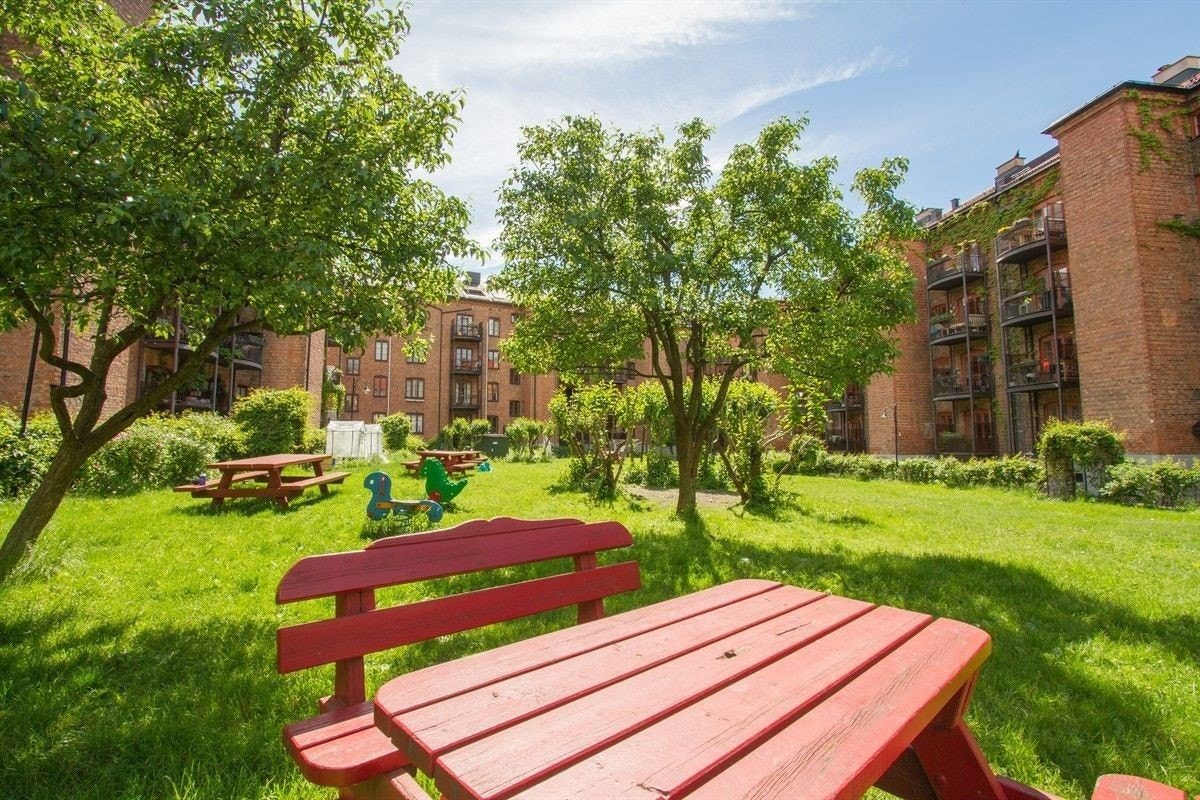 Bakgården Galleribilde