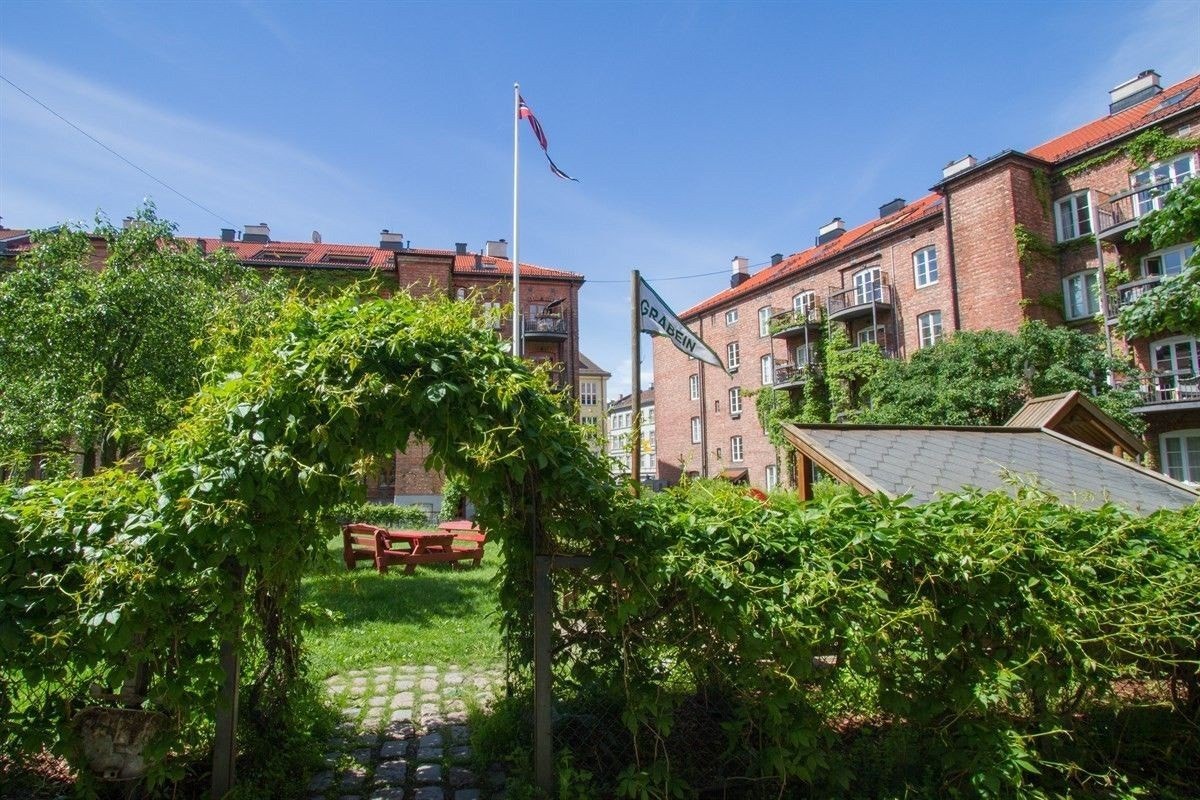 Bakgården Galleribilde
