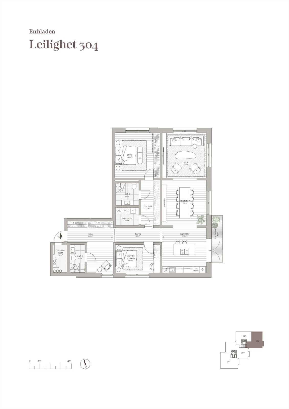 Leilighet 304 Galleribilde