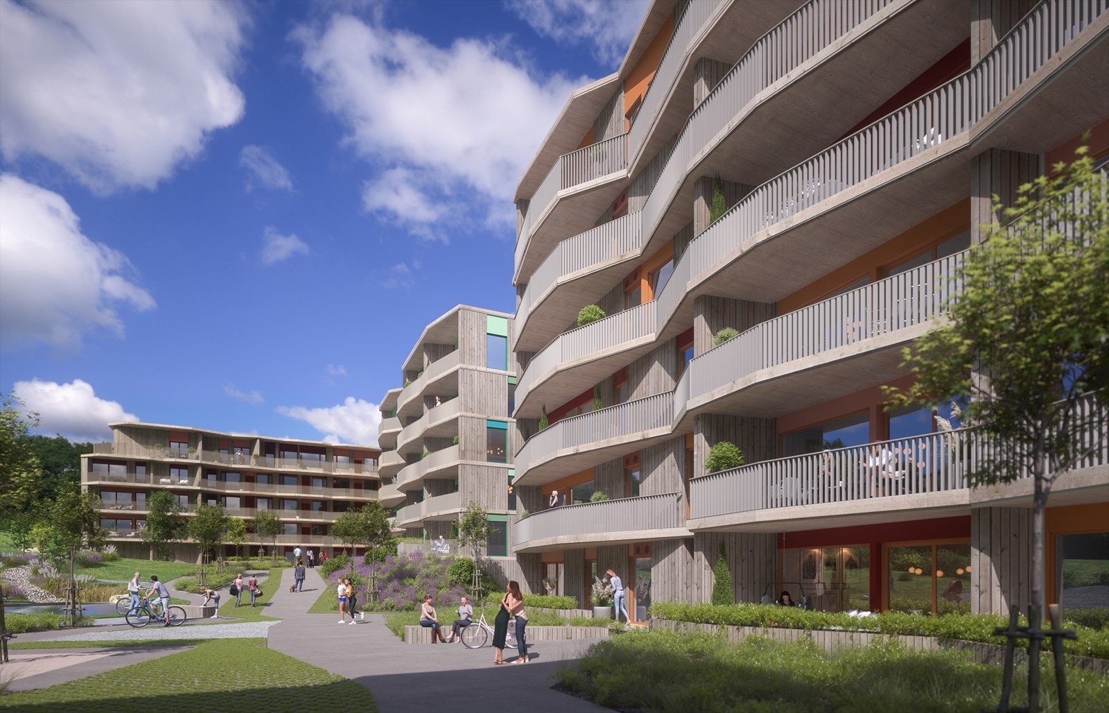 Velkommen til nydelig Sjøhagen! Et prosjekt med nye leiligheter som passer for alle. Galleribilde