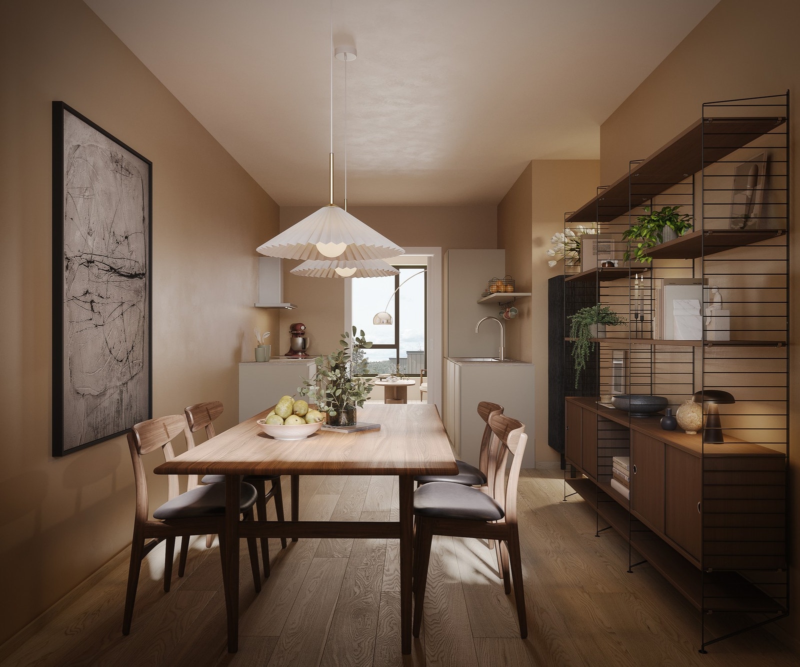 Lys, trivelig og personlig. Muligheter for tilvalg. Galleribilde