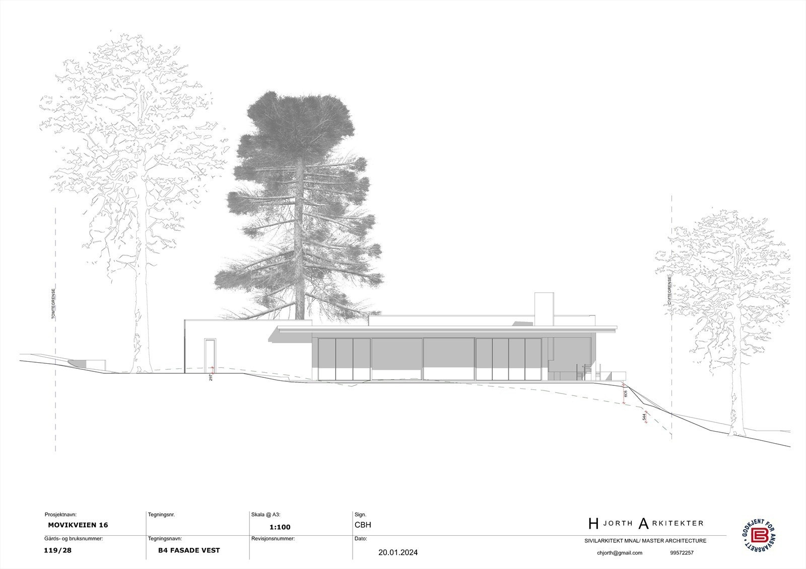 B4 Fasade vest.jpg Galleribilde