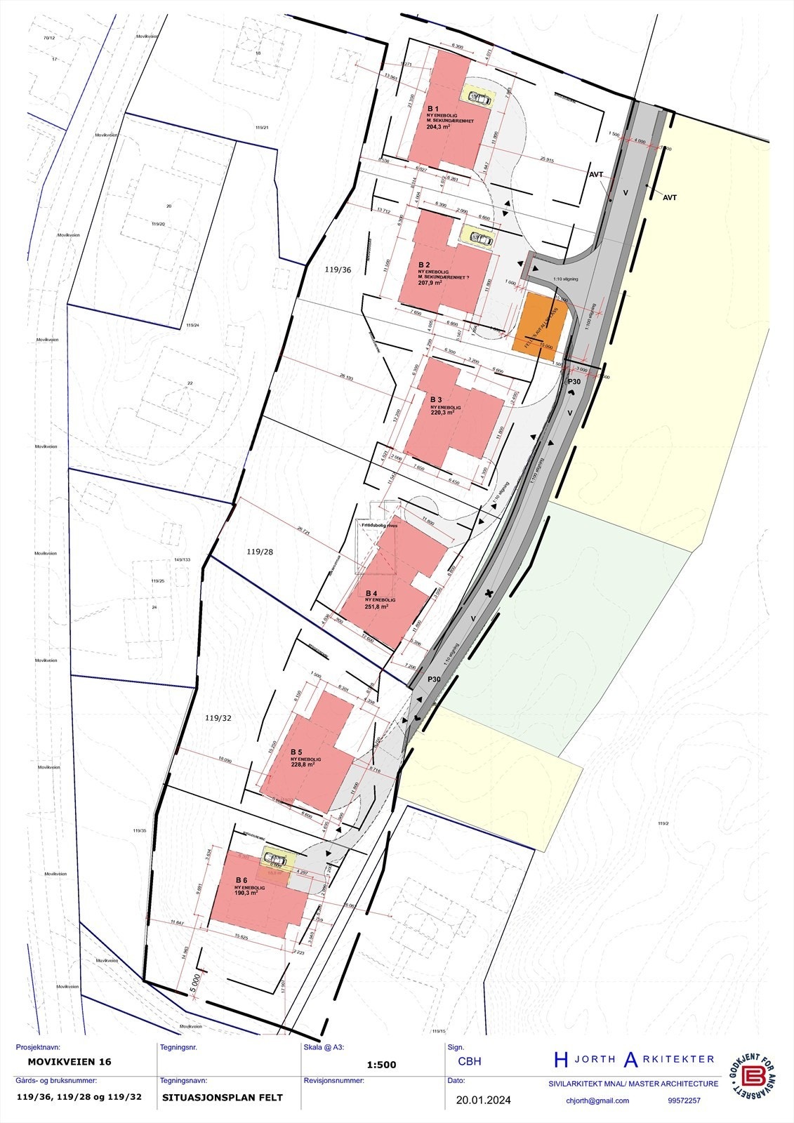 Situasjonsplan Galleribilde
