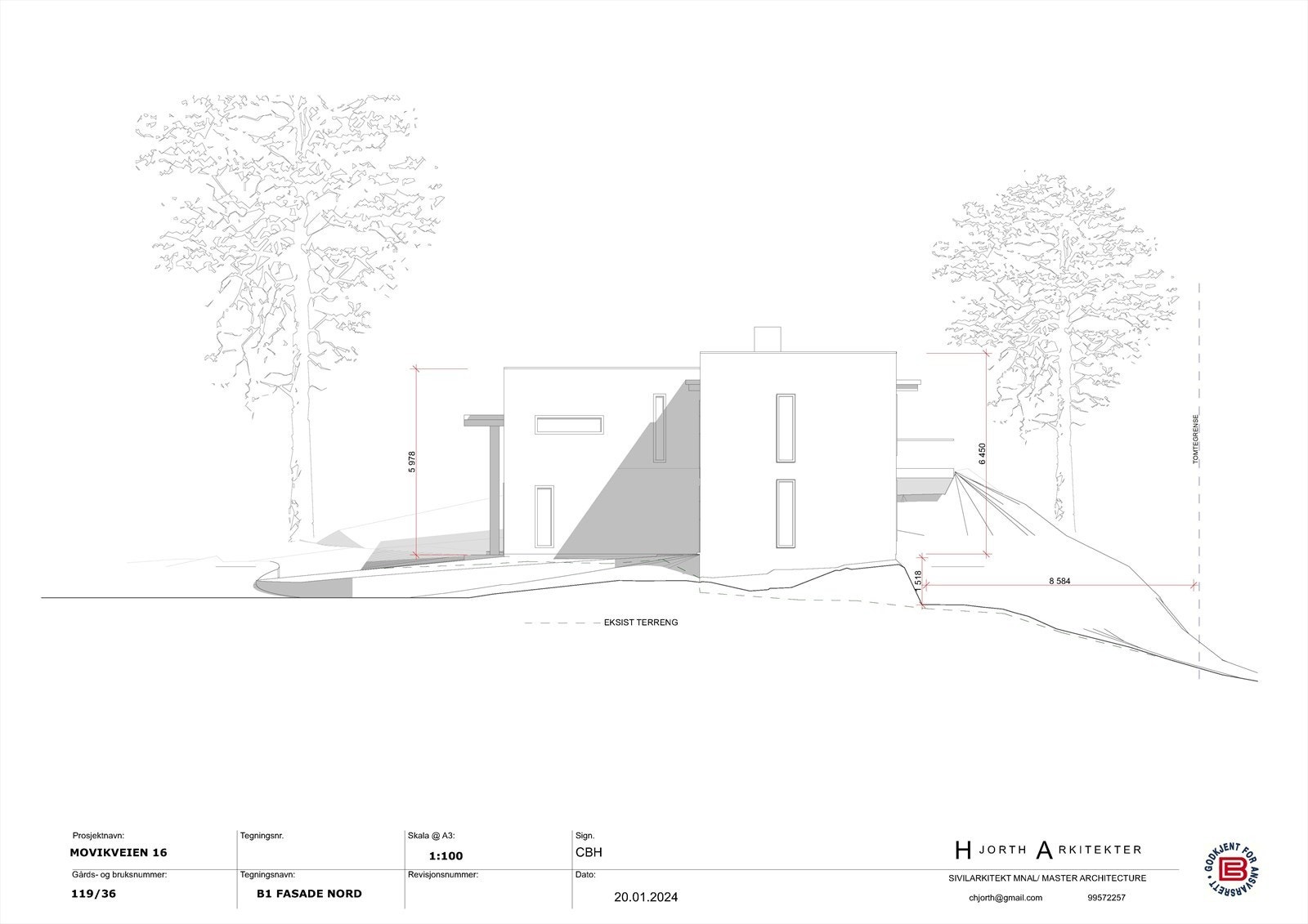 B1 Fasade NORD.jpg Galleribilde