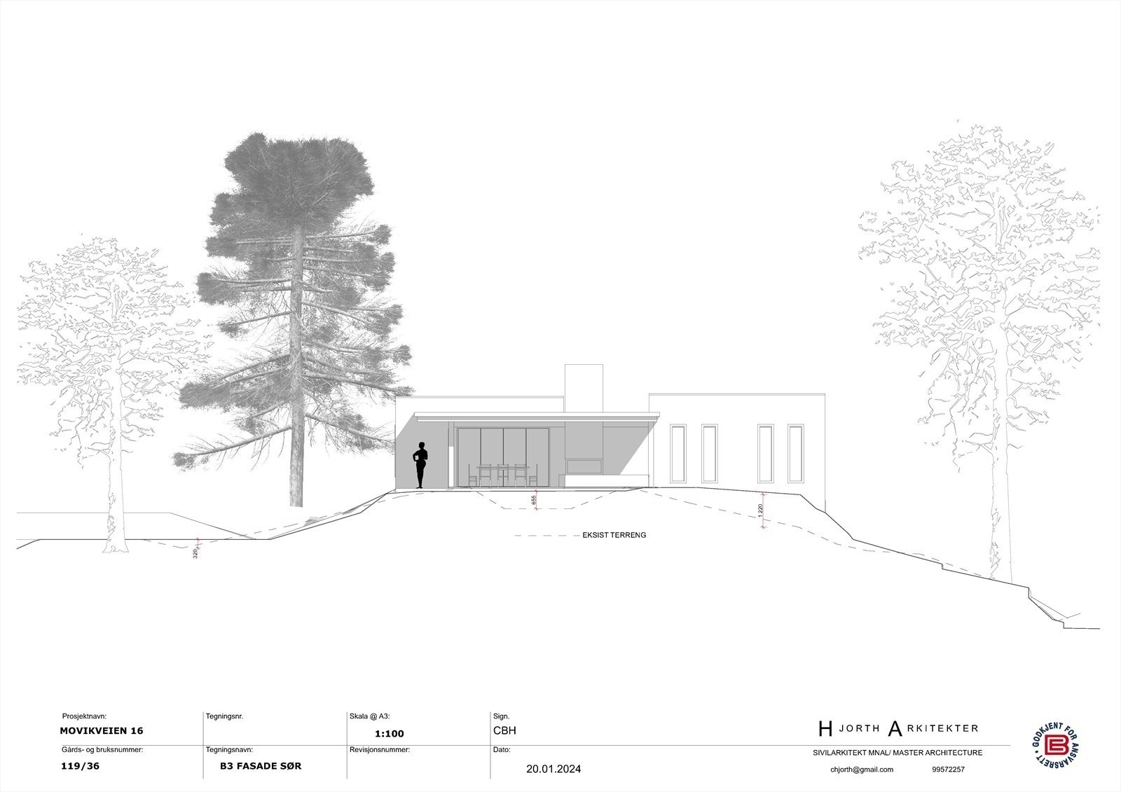 B3 Fasade SØR.jpg Galleribilde