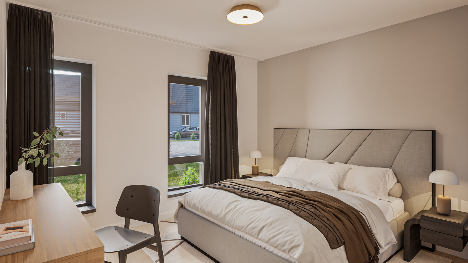 Illustrasjonsbilde soverom Galleribilde