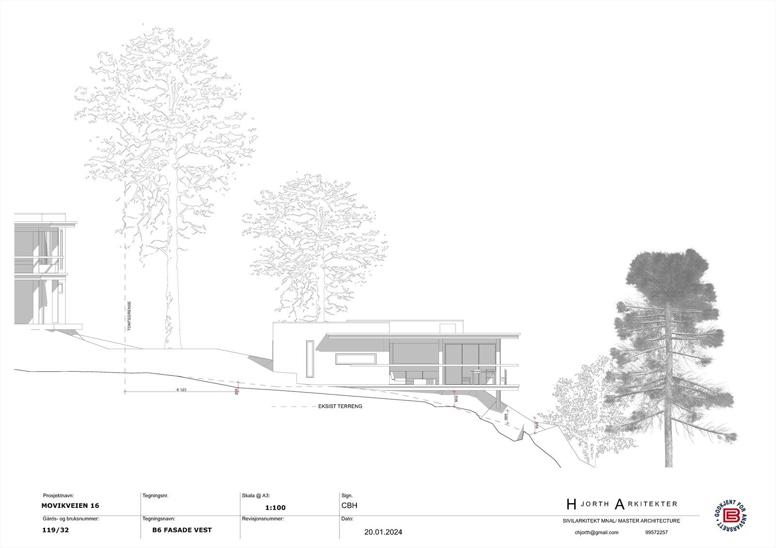 B6 Fasade vest.jpg Galleribilde