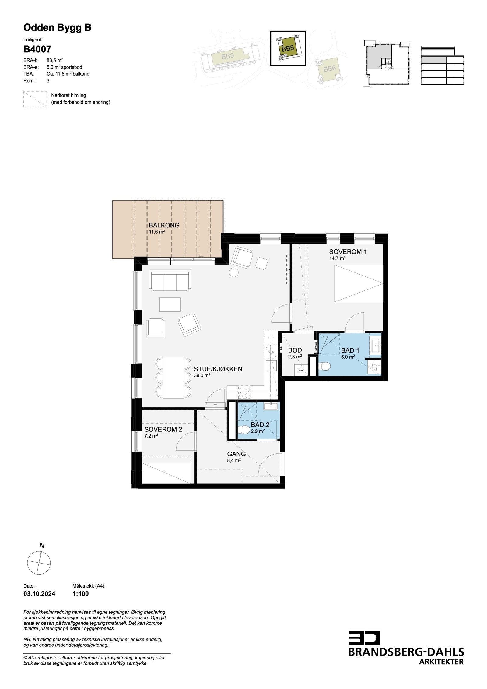 odden_bygg_B_B4007_salgstegning Galleribilde