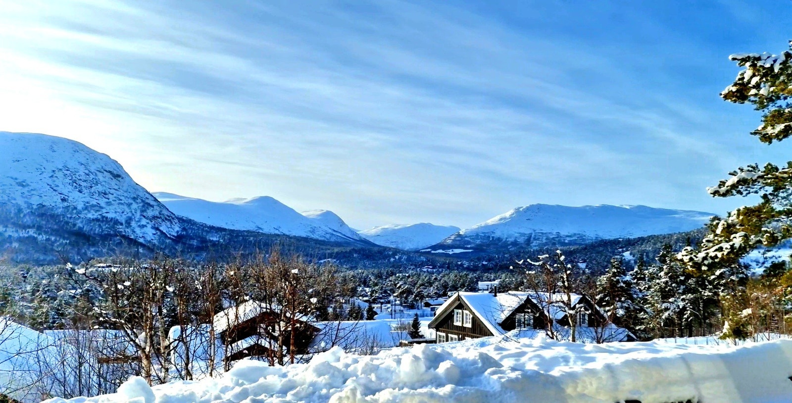 Beste solforhold sommer og vinter Galleribilde
