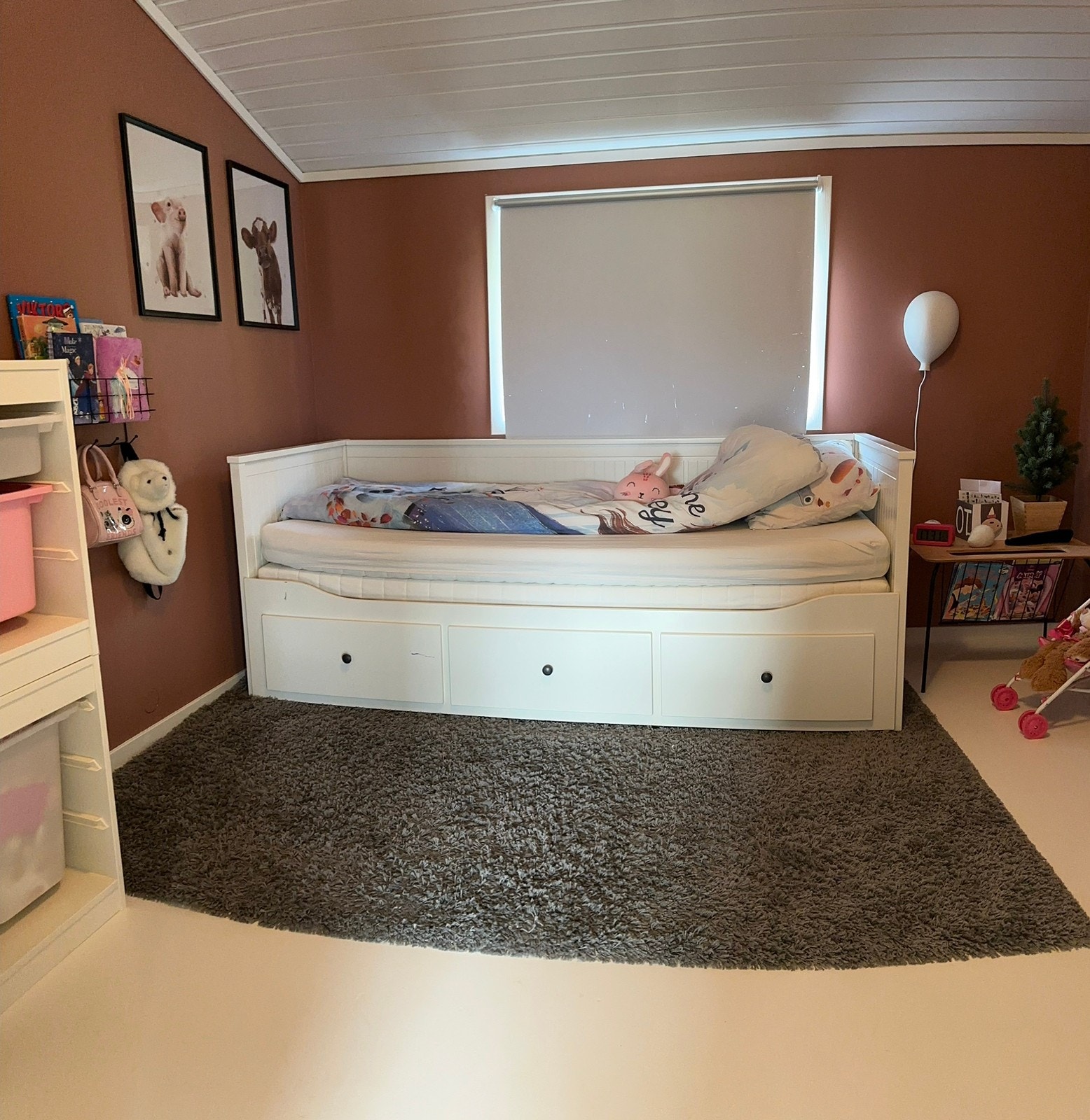 Soverom 3 i 2.etg, som kan trekkes ut til dobbeltseng. Galleribilde