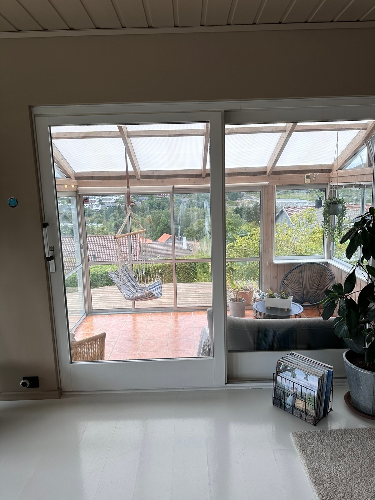 Stue ut til vinterhage Galleribilde