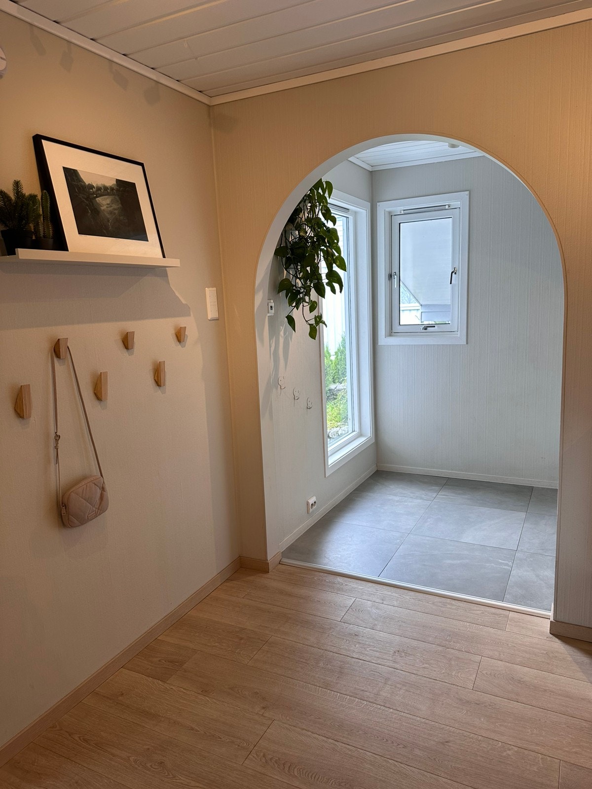 Entre med hovedinngang i 1.etg Galleribilde