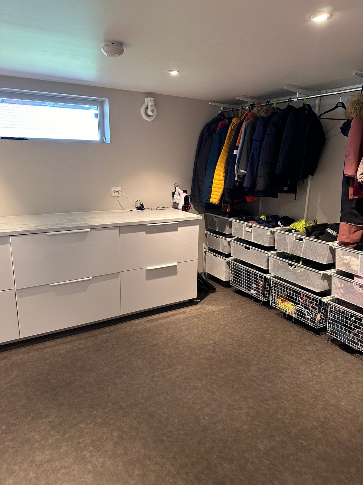 Vaskerom i kjeller. Galleribilde