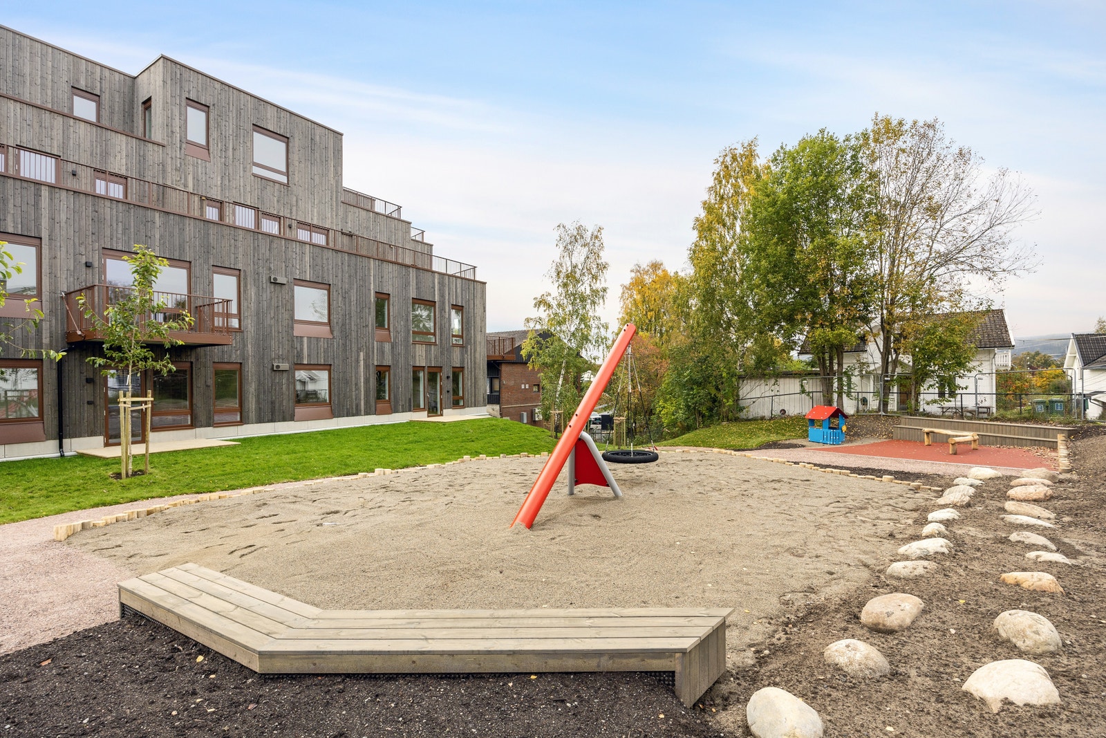 Offentlig park. Galleribilde