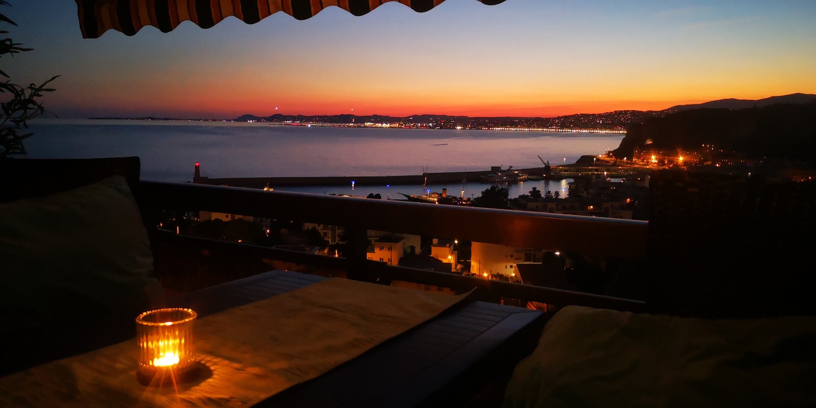 Kveld på verandaen Galleribilde