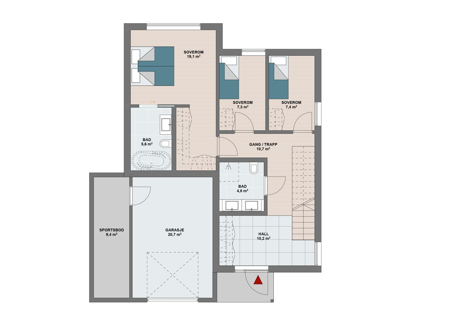 Stokkåsen 69A, 1.etasje Galleribilde