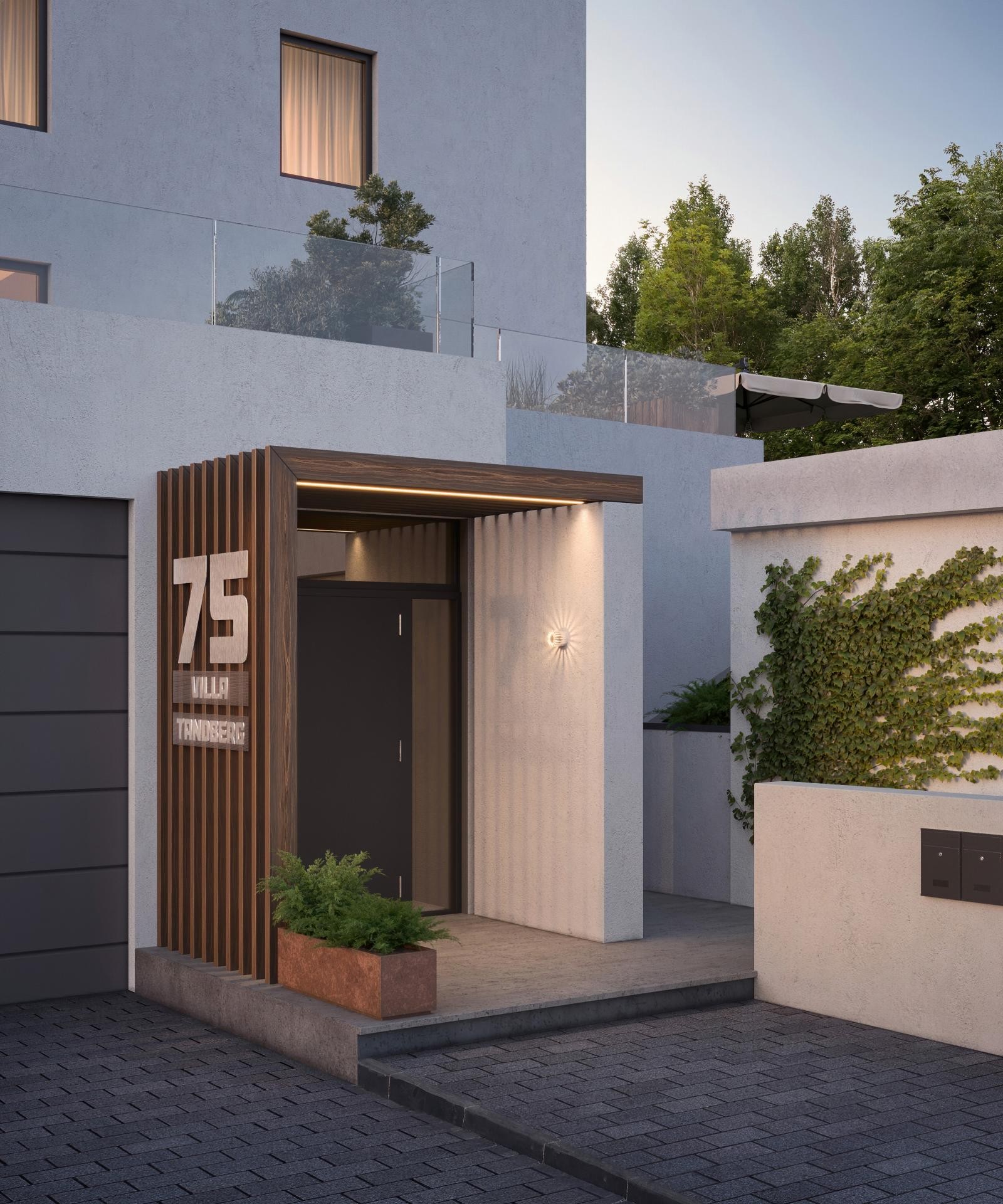 Innbydende hovedinngang fra Krokusveien (Illustrasjonsfoto) Galleribilde