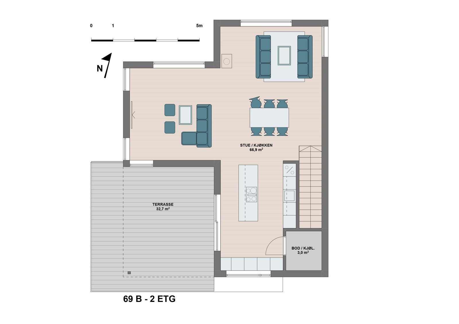 Stokkåsen 69B, 2.etasje Galleribilde