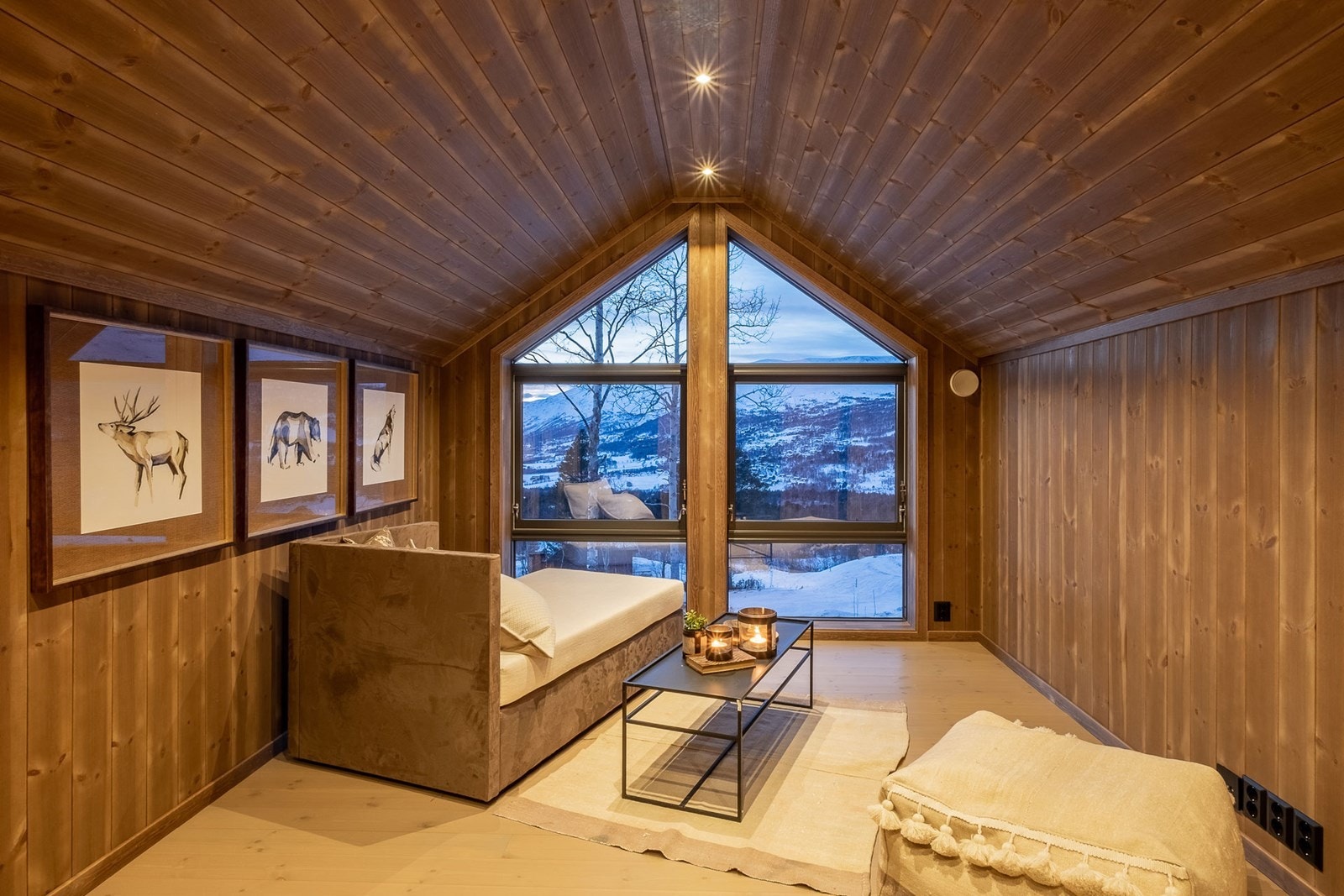 Unik utsikt i fra hemsrom. Galleribilde