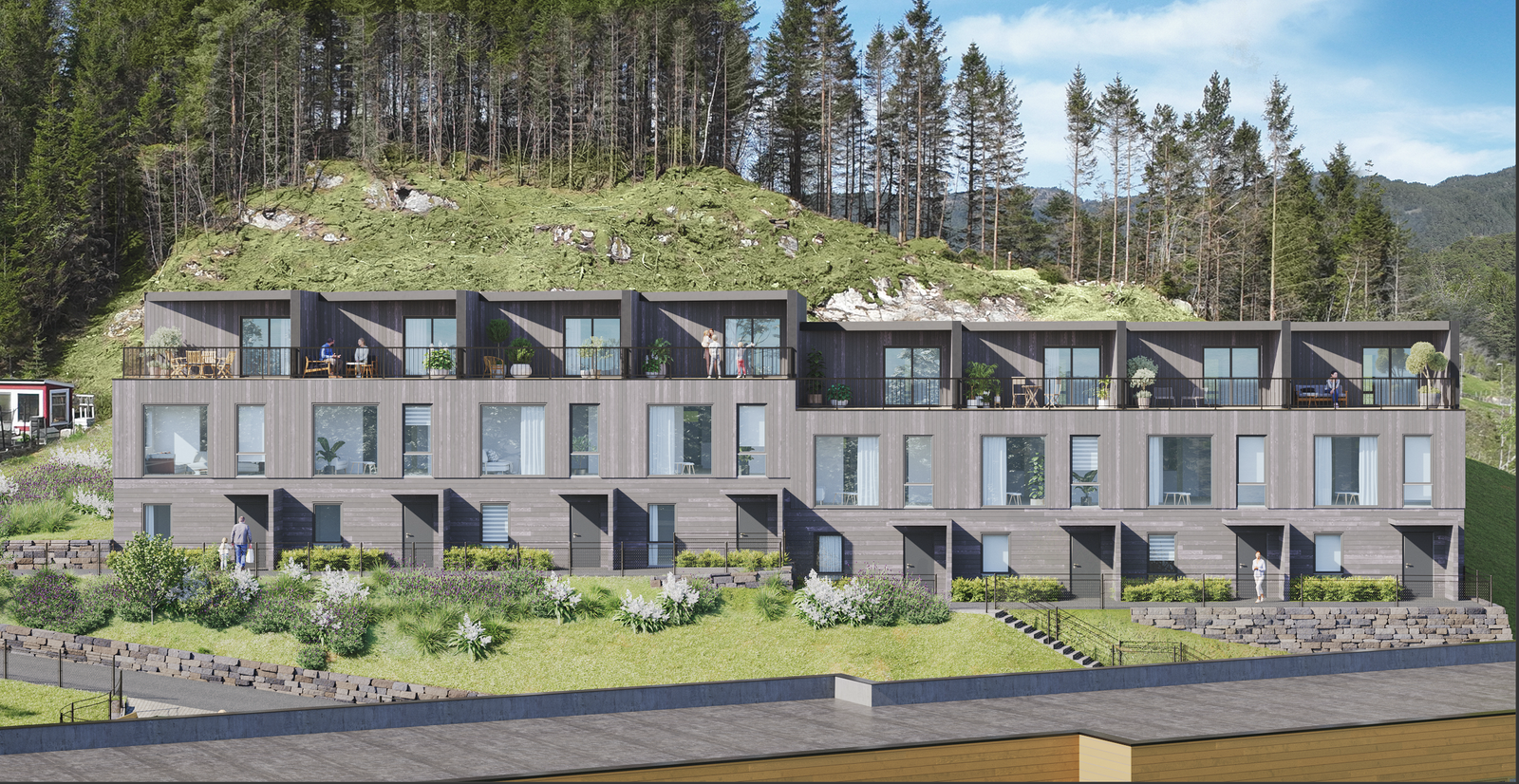 Rekkehus D - 136 m2 Galleribilde