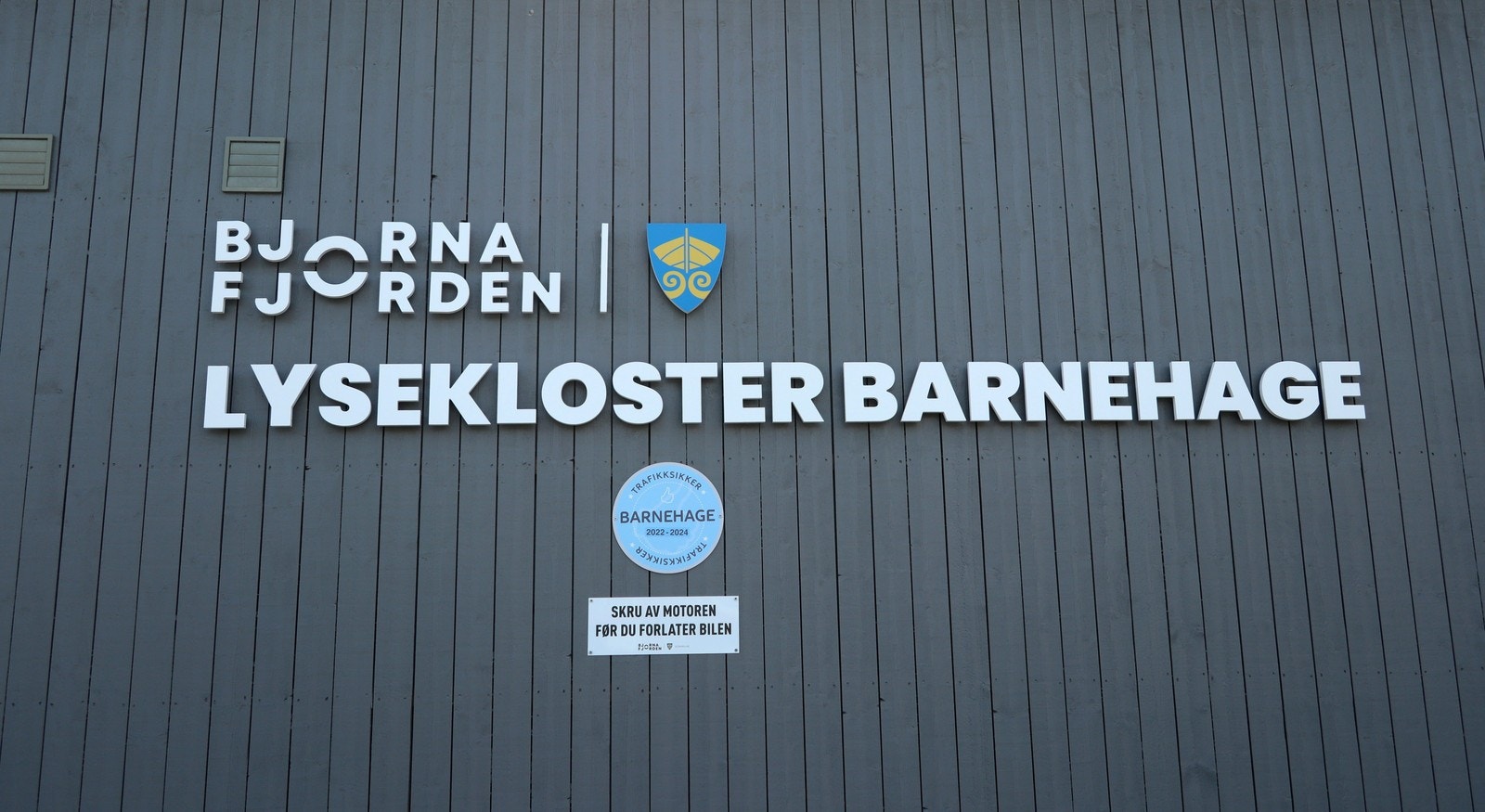 Barnehage like ved - 200 meter fra Lysetunet Galleribilde