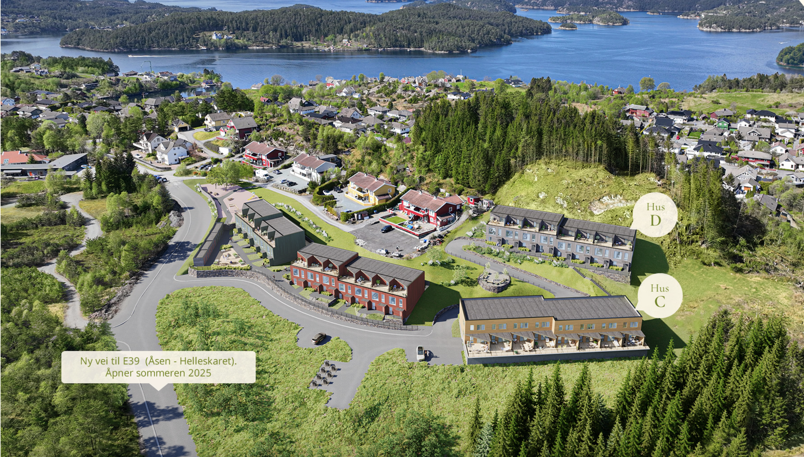 Første salgtrinn Hus C og D Galleribilde